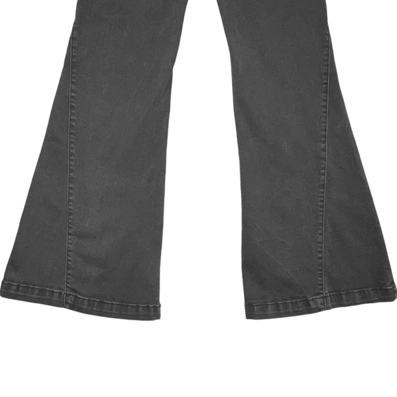 Banjara Flared Jeans 7/27 Faded Black High Rise - Picture 7 of 8